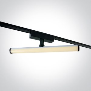 BLACK 10W 48V CCTV IP20 ADJUSTABLE 10 Tracks & Magnetic - 43126FA