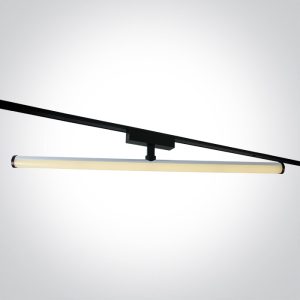 BLACK 20W 48V CCTV IP20 ADJUSTABLE 10 Tracks & Magnetic - 43126FB