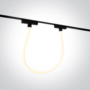 BLACK 16W 48V WW IP20 10 Tracks & Magnetic - 43128FA