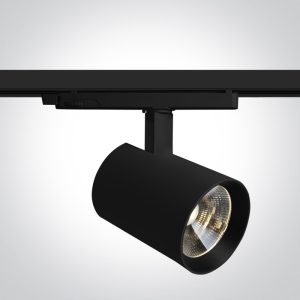 BLACK 30W/40W PV CCTV TRACK SPOT 230V - 65670CT