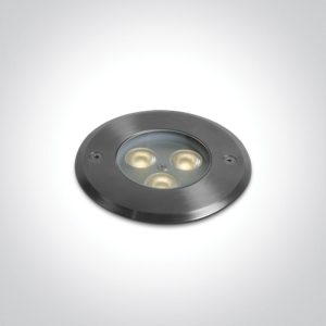 SS316L IP67 INGROUND 3x1W WW 24V DC LOW DEPTH DIMMABLE - 69076A