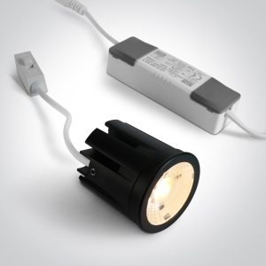 BLACK 7W CCTV IP20 36deg MR16 230V - 7307MA